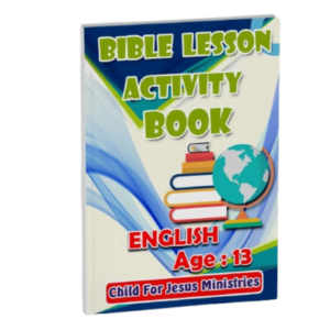 Bible Lesson Activity Book - Age : 13