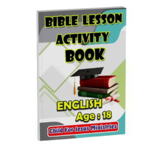 Bible Lesson Activity Book - Age : 18